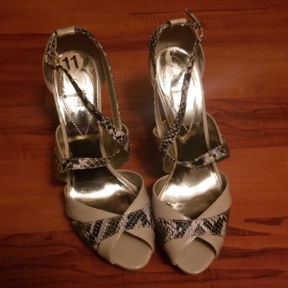 Guess Shoes - Guess Heels....With Snake Skin Detail